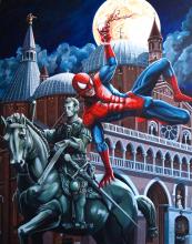  La pop art nel cuore di Padova. Personale di Alberto Volpin-Spider Man