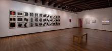 Una sala della mostra Giancarlo Zen Museo Eremitani di Padova