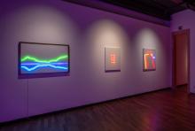 Una sala della mostra Giancarlo Zen Museo Eremitani di Padova