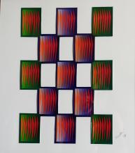Esperimenti di pittura cinetico cromatico visiva. di Giovanni Mariano Zorzi