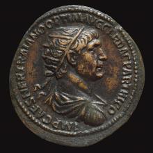 11. Impero Romano, Traiano (98-117 d.C.), Asse, zecca di Roma per la Syria (Museo Bottacin di Padova)