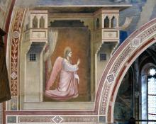affresco della Cappella degli Scrovegni con l'Angelo annunciante