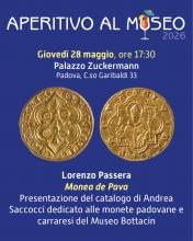 Locandina della conferenza di Aperitivo al Museo del 28 maggio 2026