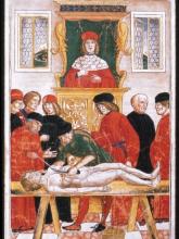 Biblioteca svelata La dissezione, in Johannes de Ketham, Fasciculus medicinae [in italiano], Venezia, Giovanni e Gregorio de’ Gregori, 1493