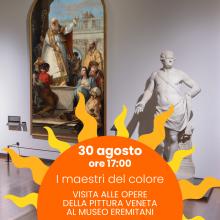 Locandina della visita al Museo Eremitani il 30 agosto 2026 Locandina della visita al Museo Eremitani il 30 agosto 2026